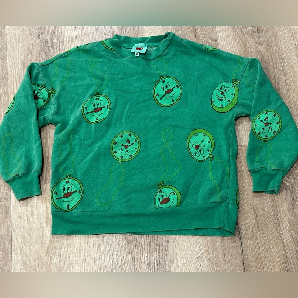 Fresh Dinosaurs clocks sweatshirt